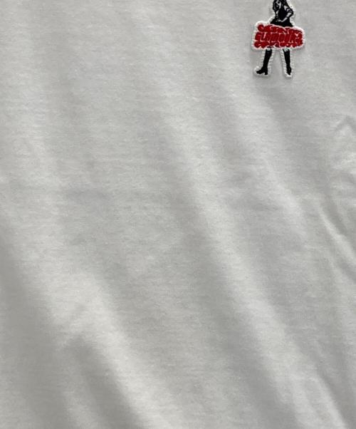 Hysteric Glamour（ヒステリックグラマー）Hysteric Glamour (ヒステリックグラマー) VIXEN GIRLワッペン Tシャツ ホワイト サイズ:SIZE Sの古着・服飾アイテム