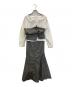 HER LIP TO（ハーリップトゥ）の古着「Carette Docking Shirt Dress」｜グレー