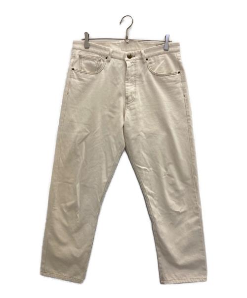 BERWICH（ベルウィッチ）BERWICH (ベルウィッチ) デニムパンツ アイボリー サイズ:W32の古着・服飾アイテム