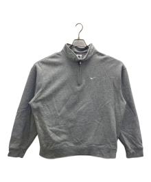 NIKE（ナイキ）の古着「ソロ スウッシュ HW BB QZ L/S フーディ」｜グレー
