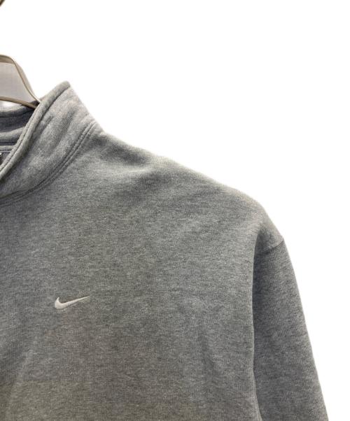 NIKE（ナイキ）NIKE (ナイキ) ソロ スウッシュ HW BB QZ L/S フーディ グレー サイズ:SIZE XLの古着・服飾アイテム