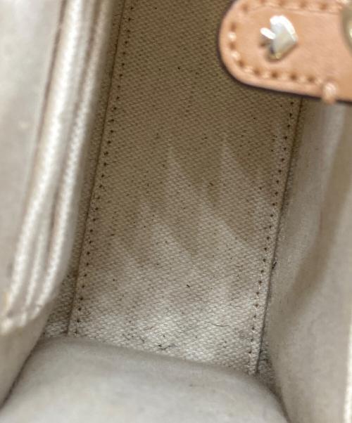 Kate Spade（ケイトスペード）Kate Spade (ケイトスペード) マンハッタンウーブンストライプファブリックミニトート マルチカラーの古着・服飾アイテム