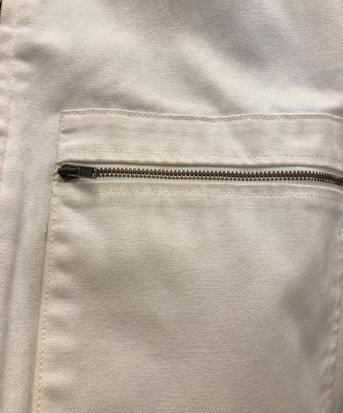SUPREME（シュプリーム）SUPREME (シュプリーム) Leather Collar Work Jacket ホワイト サイズ:36の古着・服飾アイテム