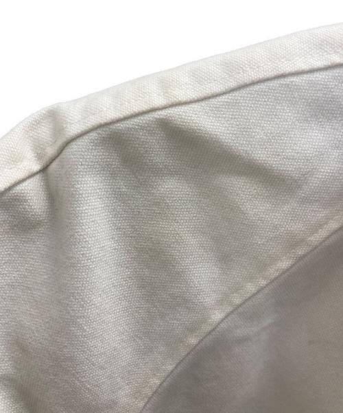 SUPREME（シュプリーム）SUPREME (シュプリーム) Leather Collar Work Jacket ホワイト サイズ:36の古着・服飾アイテム