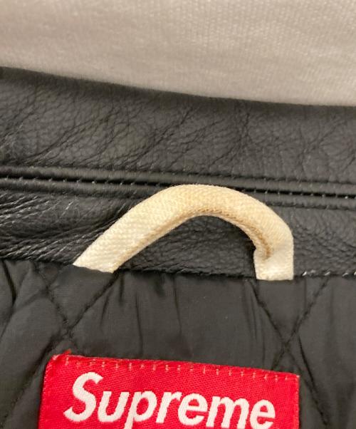 SUPREME（シュプリーム）SUPREME (シュプリーム) Leather Collar Work Jacket ホワイト サイズ:36の古着・服飾アイテム