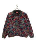 SUPREMEシュプリーム）の古着「Leather  Collar Work Jacket」｜レッド
