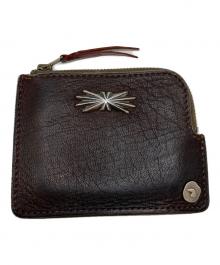 LARRY SMITH（ラリースミス）の古着「DEER SKIN L ZIP WALLET」｜ブラウン