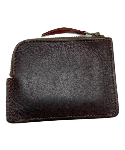 LARRY SMITH（ラリースミス）LARRY SMITH (ラリースミス) DEER SKIN L ZIP WALLET ブラウンの古着・服飾アイテム