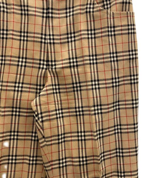 BURBERRY BLUE LABEL（バーバリー ブルー レーベル）BURBERRY BLUE LABEL (バーバリー ブルー レーベル) チェックパンツ ベージュ サイズ:38の古着・服飾アイテム