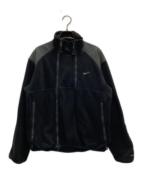 NIKE ACG（ナイキエーシージー）NIKE ACG (ナイキエーシージー) Double Zip Polartec Fleece Jacket ブラック サイズ:Sの古着・服飾アイテム