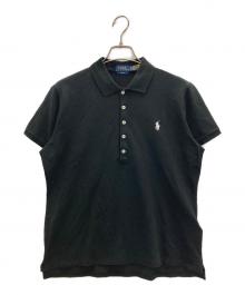 POLO RALPH LAUREN（ポロ・ラルフローレン）の古着「ポロシャツ」｜ブラック