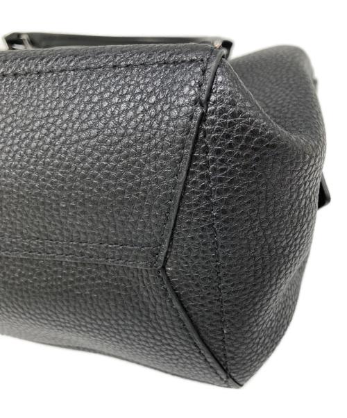 MICHAEL KORS（マイケルコース）MICHAEL KORS (マイケルコース) レザーチャームトートバッグ ブラックの古着・服飾アイテム
