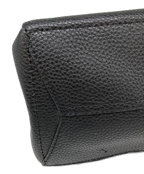 MICHAEL KORS（マイケルコース）MICHAEL KORS (マイケルコース) レザーチャームトートバッグ ブラックの古着・服飾アイテム