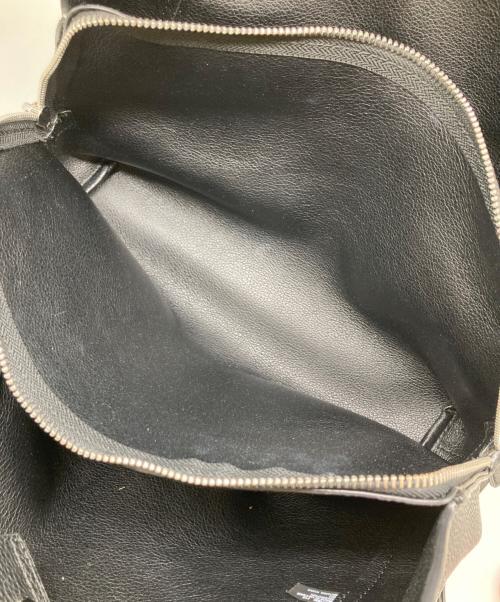 MICHAEL KORS（マイケルコース）MICHAEL KORS (マイケルコース) レザーチャームトートバッグ ブラックの古着・服飾アイテム