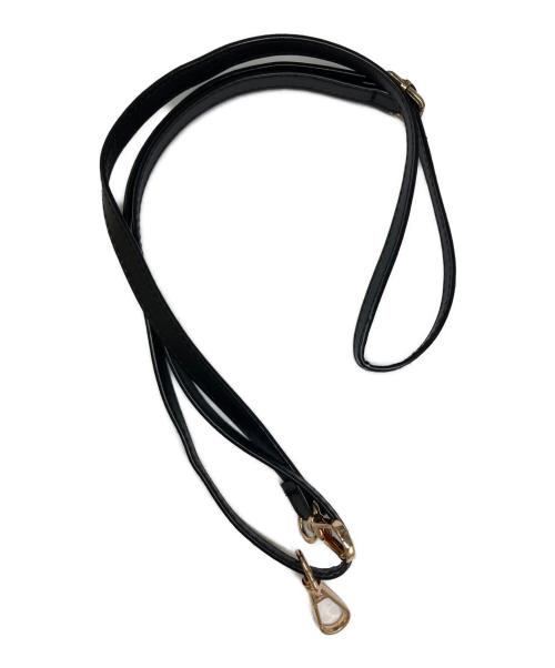 MICHAEL KORS（マイケルコース）MICHAEL KORS (マイケルコース) レザーチャームトートバッグ ブラックの古着・服飾アイテム