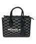 MICHAEL KORS（マイケルコース）の古着「ミレラ MKシグネチャーキャンバスショルダーバッグ」｜ブラック