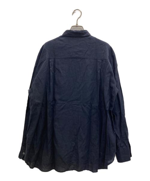 SLOBE IENA（スローブ イエナ）SLOBE IENA (スローブ イエナ) リネンシャツ ネイビー サイズ:FREEの古着・服飾アイテム
