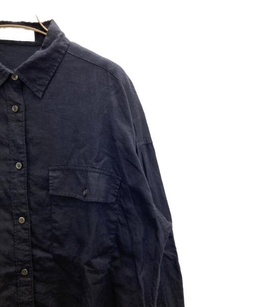 SLOBE IENA（スローブ イエナ）SLOBE IENA (スローブ イエナ) リネンシャツ ネイビー サイズ:FREEの古着・服飾アイテム