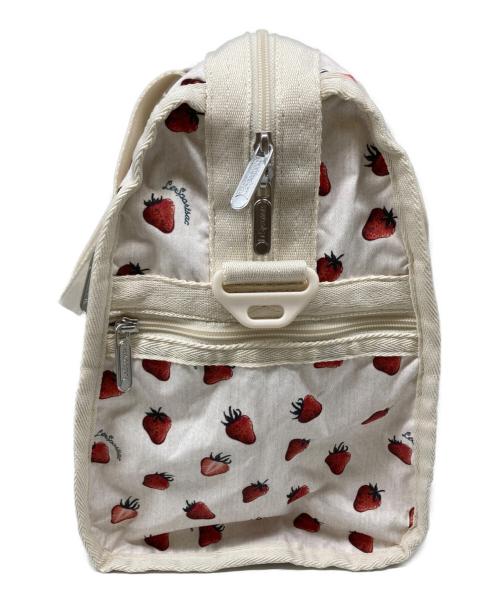 LeSportsac（レスポートサック）LeSportsac (レスポートサック) ミニボストンバッグ アイボリーの古着・服飾アイテム