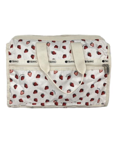 LeSportsac（レスポートサック）LeSportsac (レスポートサック) ミニボストンバッグ アイボリーの古着・服飾アイテム
