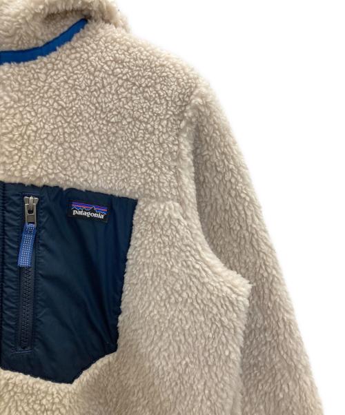Patagonia（パタゴニア）Patagonia (パタゴニア) キッズ・リバーシブル・レディ・フレディ・フーディ ネイビー サイズ: XXL 16-18の古着・服飾アイテム