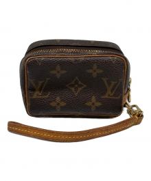 LOUIS VUITTON（ルイ ヴィトン）の古着「ミニポーチ」｜ブラウン