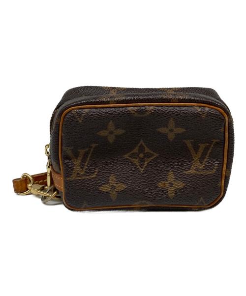 LOUIS VUITTON（ルイ ヴィトン）LOUIS VUITTON (ルイ ヴィトン) ミニポーチ ブラウンの古着・服飾アイテム