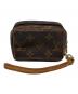 LOUIS VUITTON（ルイ ヴィトン）の古着「ミニポーチ」｜ブラウン