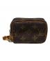 LOUIS VUITTON (ルイ ヴィトン) ミニポーチ ブラウン：40000円