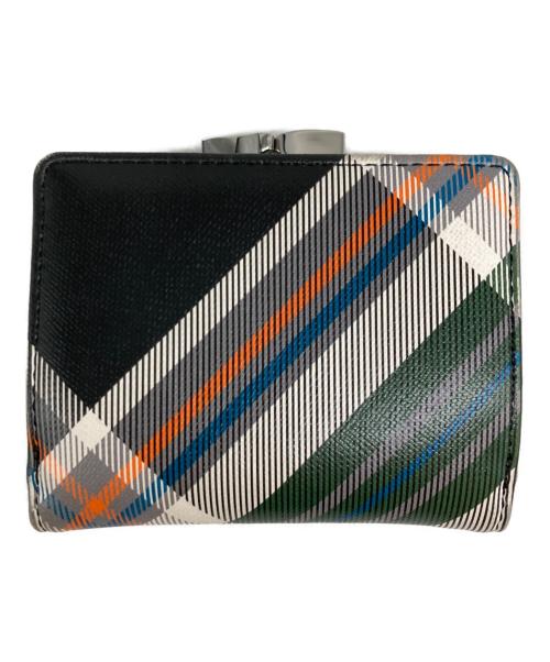 Vivienne Westwood（ヴィヴィアンウエストウッド）Vivienne Westwood (ヴィヴィアンウエストウッド) 3つ折り財布 グリーンの古着・服飾アイテム