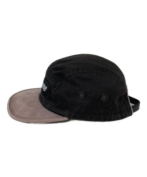 SUPREME（シュプリーム）Supreme (シュプリーム) 2-tone camp cap ブラックの古着・服飾アイテム