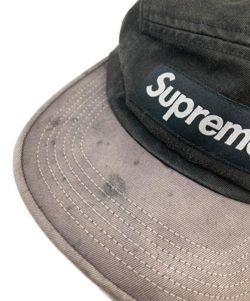 SUPREME（シュプリーム）Supreme (シュプリーム) 2-tone camp cap ブラックの古着・服飾アイテム