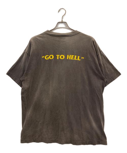 SAINT MICHAEL（セントマイケル）SAINT MICHAEL (セントマイケル) Go To Hell Tシャツ チャコールグレー サイズ:XLの古着・服飾アイテム