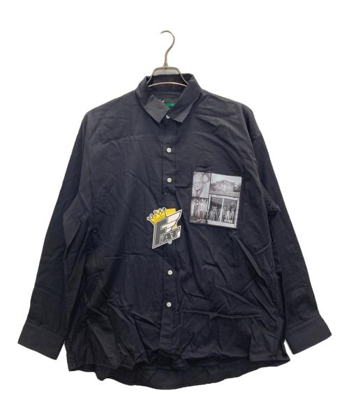 FAT（エフエーティー）FAT (エフエーティー) シャツ ブラック サイズ:TITCHの古着・服飾アイテム