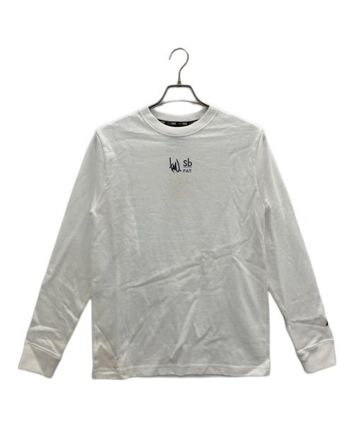 FAT（エフエーティー）FAT (エフエーティー) 長袖カットソー ホワイト サイズ:TITCH 未使用品の古着・服飾アイテム