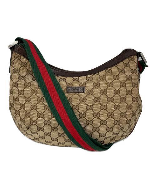 GUCCI（グッチ）GUCCI (グッチ) ショルダーバッグ ブラウンの古着・服飾アイテム