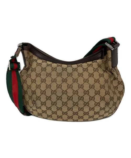 GUCCI（グッチ）GUCCI (グッチ) ショルダーバッグ ブラウンの古着・服飾アイテム