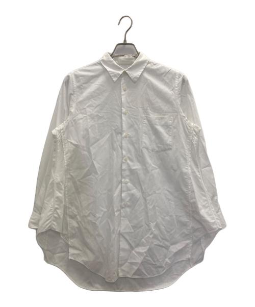 BLACK COMME des GARCONS（ブラックコムデギャルソン）BLACK COMME des GARCONS (ブラックコムデギャルソン) デザインシャツ ホワイト サイズ:Sの古着・服飾アイテム
