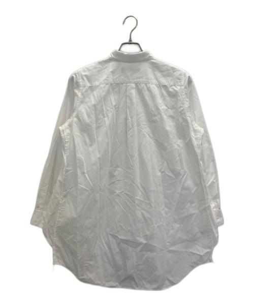 BLACK COMME des GARCONS（ブラックコムデギャルソン）BLACK COMME des GARCONS (ブラックコムデギャルソン) デザインシャツ ホワイト サイズ:Sの古着・服飾アイテム