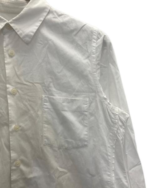 BLACK COMME des GARCONS（ブラックコムデギャルソン）BLACK COMME des GARCONS (ブラックコムデギャルソン) デザインシャツ ホワイト サイズ:Sの古着・服飾アイテム