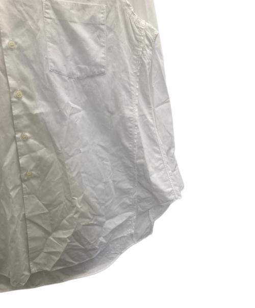 BLACK COMME des GARCONS（ブラックコムデギャルソン）BLACK COMME des GARCONS (ブラックコムデギャルソン) デザインシャツ ホワイト サイズ:Sの古着・服飾アイテム