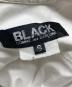 中古・古着 BLACK COMME des GARCONS (ブラックコムデギャルソン) デザインシャツ ホワイト サイズ:S：7000円