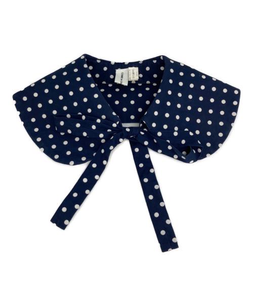 COMME des GARCONS GIRL（コムデギャルソンガール）COMME des GARCONS GIRL (コムデギャルソンガール) 付け襟 ネイビーの古着・服飾アイテム