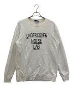 UNDERCOVERアンダーカバー）の古着「クルーネックスウェット」｜ホワイト