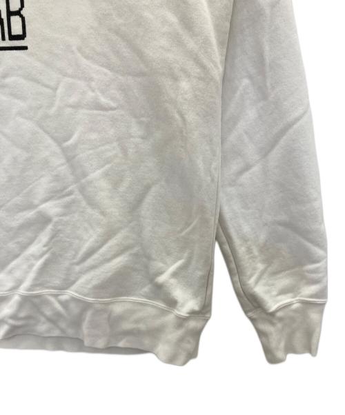 UNDERCOVER（アンダーカバー）UNDERCOVER (アンダーカバー) クルーネックスウェット ホワイト サイズ:Lの古着・服飾アイテム