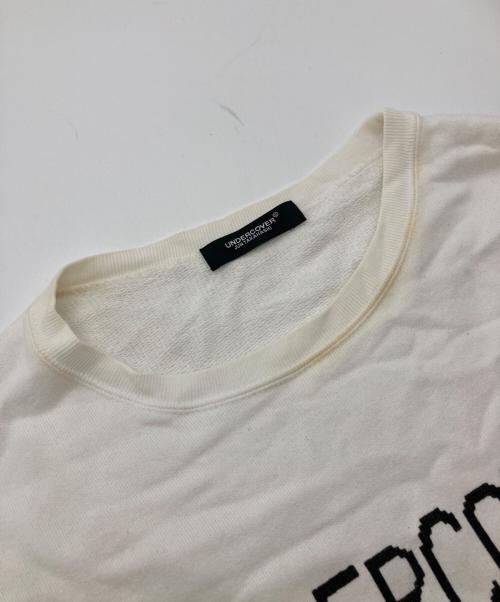 UNDERCOVER（アンダーカバー）UNDERCOVER (アンダーカバー) クルーネックスウェット ホワイト サイズ:Lの古着・服飾アイテム