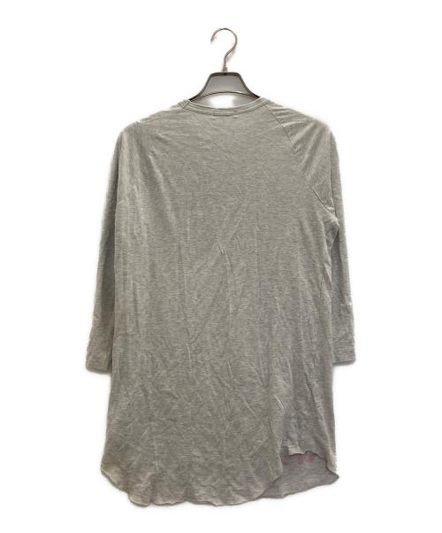 COMME des GARCONS HOMME PLUS（コムデギャルソンオムプリュス）COMME des GARCONS HOMME PLUS (コムデギャルソンオムプリュス) プリントカットソー グレー サイズ:Sの古着・服飾アイテム