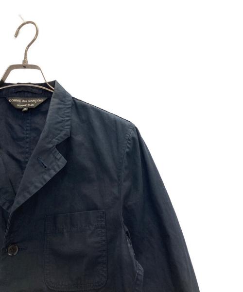 COMME des GARCONS HOMME PLUS（コムデギャルソンオムプリュス）COMME des GARCONS HOMME PLUS (コムデギャルソンオムプリュス) テーラードジャケット ブラック サイズ:Mの古着・服飾アイテム