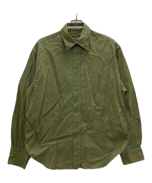 JOHN LAWRENCE SULLIVAN（ジョン ローレンス サリバン）JOHN LAWRENCE SULLIVAN (ジョン ローレンス サリバン) 長袖シャツ オリーブ サイズ:Mの古着・服飾アイテム