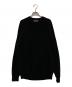 AURALEE（オーラリー）の古着「SUPER HARD TWIST RIB KNIT P/O」｜ブラック